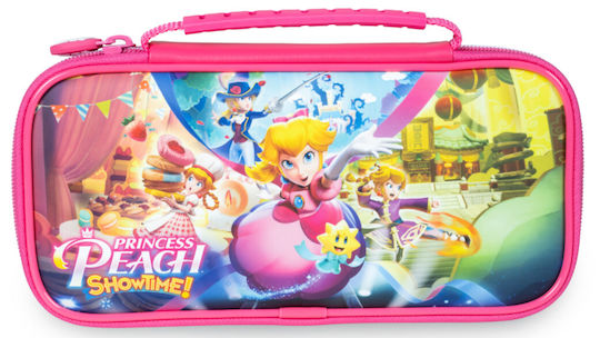 Nintendo Deluxe Θήκη Μεταφοράς Princess Peach ShowTime Switch Ροζ