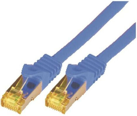 MCAB S/FTP Cat.7 Ethernet Network Cable 2m Blue 1pcs