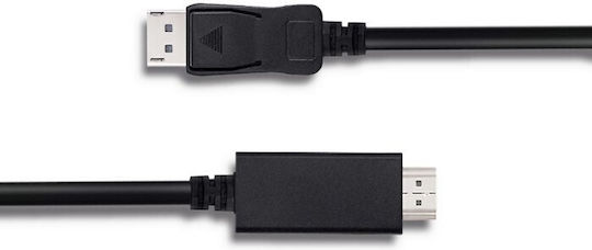 Qoltec Cable DisplayPort male - HDMI male 3m (50442)