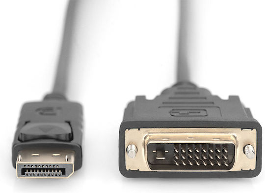 Digitus Cable DisplayPort male - DVI male 2m Μαύρο (DB-340301-020-S)