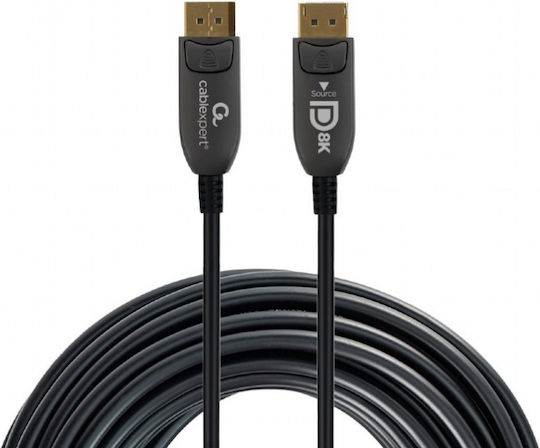 Cablexpert Cablu DisplayPort - DisplayPort 10m Negru (CC-DP8K-AOC-10M)