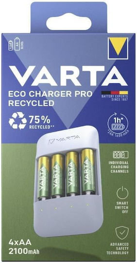 Varta Eco Charger Pro Batterien Größe AA