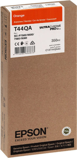 Epson T44QA40 UltraChrome Pro 12 Оригинален Мастило за мастиленоструен принтер Orange (C13T44QA40)