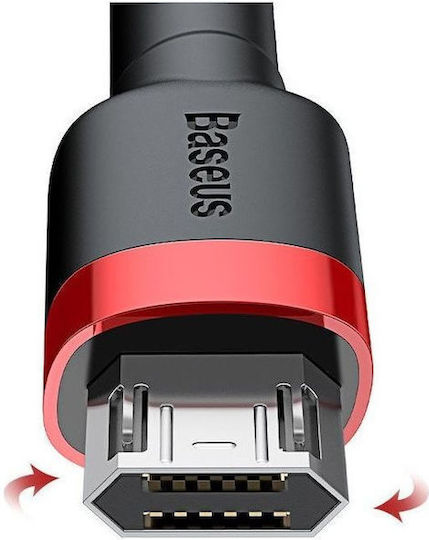 Baseus Cafule 3m Regular USB 2.0 to micro USB Cable Red (CAMKLF-H91)
