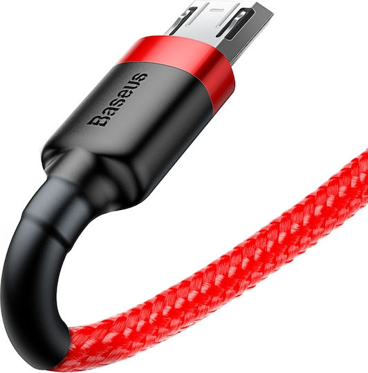 Baseus Cafule 1m Regular USB 2.0 to micro USB Cable Red (CAMKLF-B09)