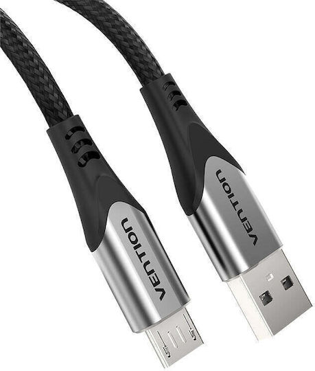 Vention Cablu Micro USB Tip Regular USB 2.0 Gri 0.25m COAHC 1 Bucată
