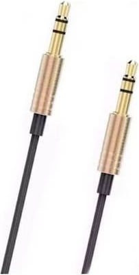 Awei 3.5mm Jack Cable Male - 3.5mm Male Black 1m AUX-001
