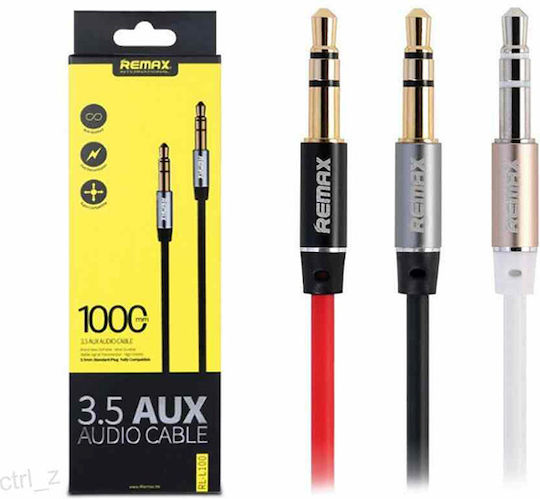 Remax Audio Cable 3.5mm Male - 3.5mm Male White 2m