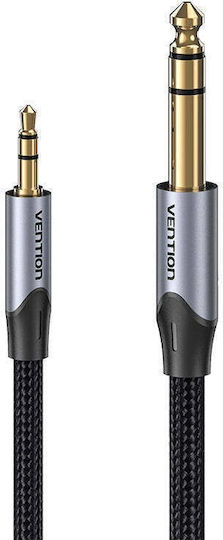 Vention Vention 3.5mm Jack Cable - 3.5mm Male to 3.5mm Male Gray 5m