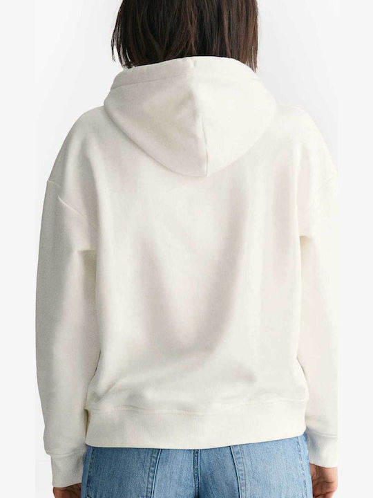 Archive Shield Women's Sweatshirt Hooded White