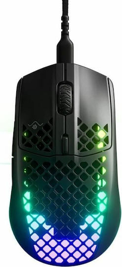 SteelSeries Aerox 3 (2022 Edition) Wireless RGB Gaming Mouse 18000 DPI Onyx