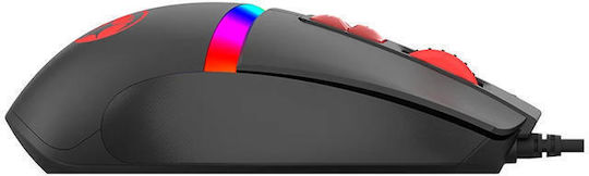 Marvo G944 RGB Gaming Ποντίκι 12000 DPI Μαύρο