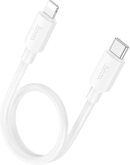 Hoco X96 USB-C to Lightning Cable Λευκό 0.25m
