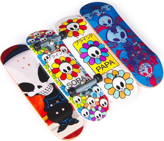 Tech Deck 4 Piece Fingerboard Pack 9.6cm