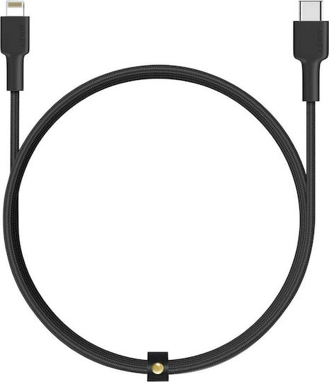 Aukey Braided la Cablu Lightning Negru 2m (CB-CL2)