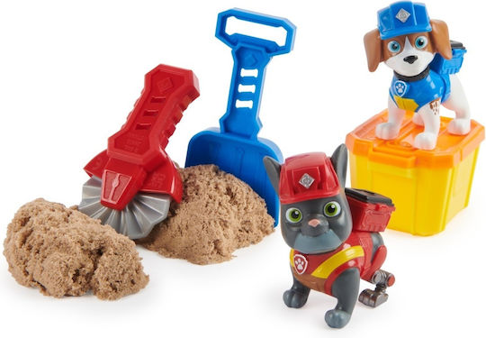 Set Echipa Cățelușilor Rubble din Paw Patrol 2 Figurine Charger Wheeler