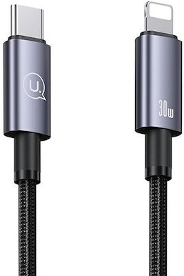 Usams USB-C to Lightning Cable 30W Gray 2m (US-SJ665)