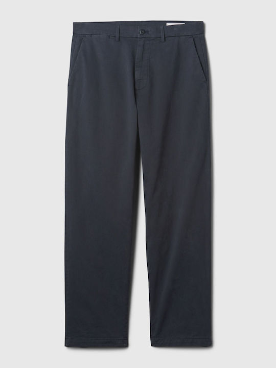 Παντελόνι Ελαστικό σε Baggy Γραμμή Navy