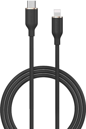 Devia Ec631 Regular la Cablu Lightning 27W Negru 1.2m