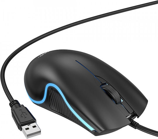 Hoco GM19 RGB Gaming Mouse Negru