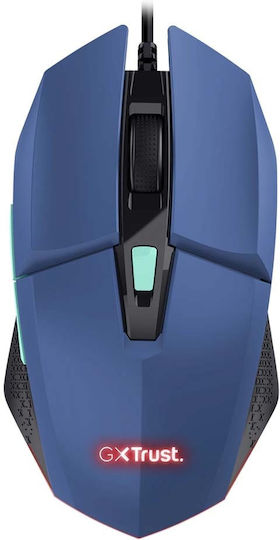 Trust GXT 109 Felox Gaming Mouse 6400 DPI Blue