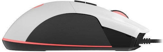 Genesis Krypton 290 RGB Gaming Ποντίκι 6400 DPI Λευκό