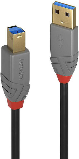 Lindy 3m USB 3.0 Cable A-Male to B-Male White (36743)