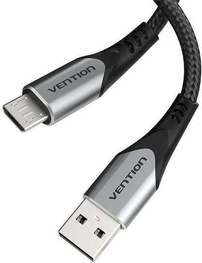 Vention USB 2.0 Cable USB-A male - micro USB-A male Γκρι 0.5m COAHD