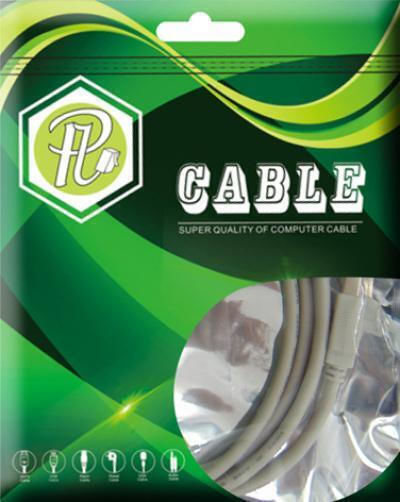 USB 2.0 Kabel USB-A-Stecker - USB-B-Stecker Gray 1.8m 04.001.0450