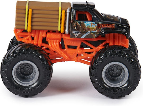 Set Monster Jam 2 Camioane Metalice Toporul Tăietorului de Lemne Scară 1:64