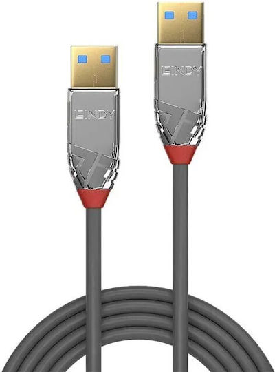 Lindy 3m USB 3.0 Cable A-Male Gray (36628)
