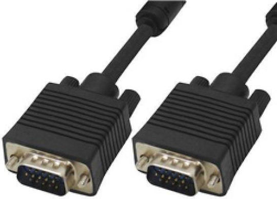 Cablu VGA - VGA Negru 15m (PL-VG151/15M)