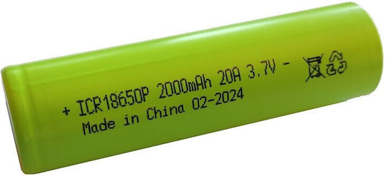 Samsung ICR18650P Презареждаща батерия 18650 Li-ion 2000mAh 3.7V 1бр