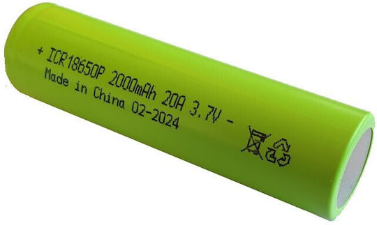 Samsung ICR18650P Презареждаща батерия 18650 Li-ion 2000mAh 3.7V 1бр