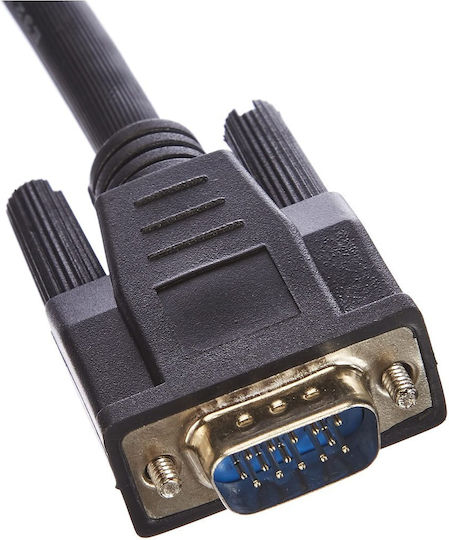 LogiLink VGA Cable D-Sub 15-pin male - D-Sub 15-pin female 5m (CV0006)