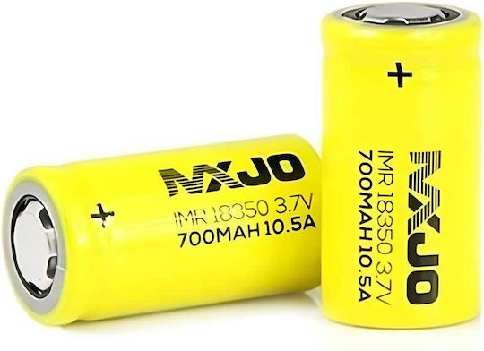 Mxjo 10.5A Επαναφορτιζόμενη Μπαταρία 18350 Li-Mn 700mAh 1τμχ