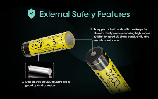 NiteCore Baterie Reîncărcabilă 18650 Li-ion 3600mAh 3.6V 1buc