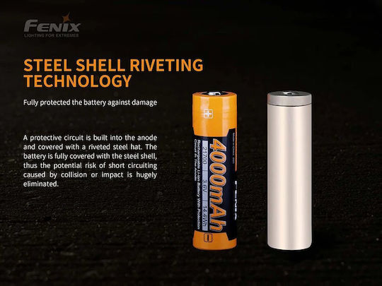 Fenix ARB-L21 Wiederaufladbare Batterie 21700 Li-Ion 4000mAh 3.6V 1Stück