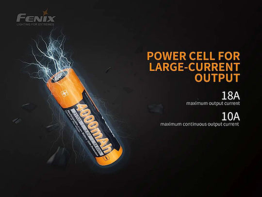 Fenix ARB-L21 Wiederaufladbare Batterie 21700 Li-Ion 4000mAh 3.6V 1Stück