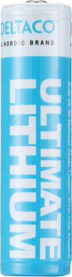 Deltaco Презареждаща батерия 18650 Li-ion 2600mAh 3.6V 1бр