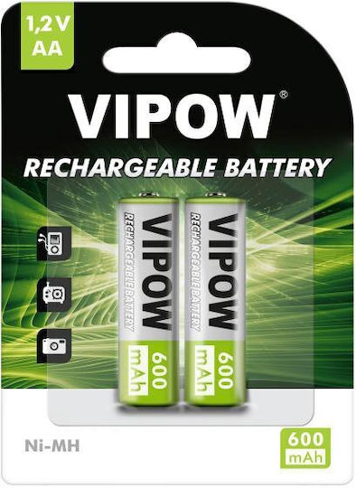 Vipow Επαναφορτιζόμενες Μπαταρίες AA Ni-MH 2300mAh 1.2V 2τμχ