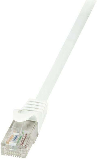 LogiLink U/UTP Cat.6 Ethernet Network Cable 5m White 6pcs