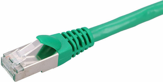 Extralink Direct Attach Copper Cat.6 (Gigabit) Καλώδιο Δικτύου Ethernet 1m Πράσινο