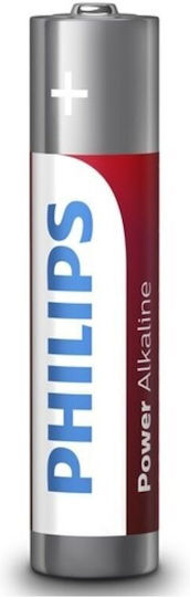 Philips Power Alkaline Batteries AAA 1.5V 4pcs