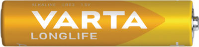 Varta 12 Pack Alkaline Batteries AAA LongLife 1.5V