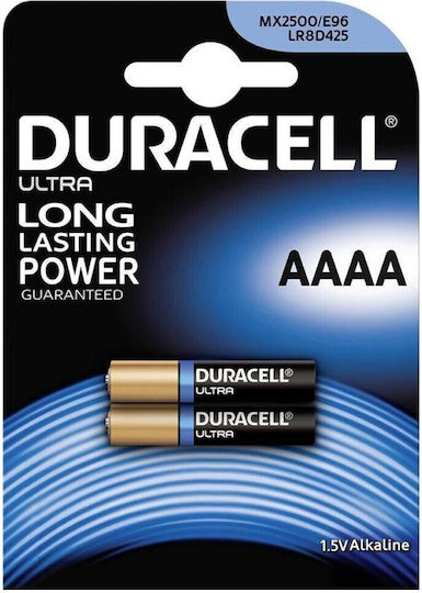 Duracell Long Lasting Αλκαλικές Μπαταρίες AAAA 1.5V 2τμχ