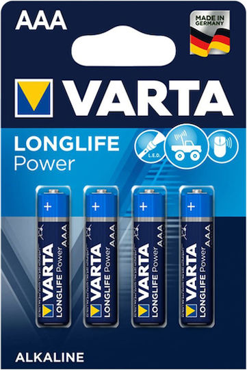 Varta LongLife Alkaline Batterien AAA 1.5V 4Stück