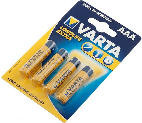 Varta LongLife Alkaline Batterien AAA 1.5V 4Stück