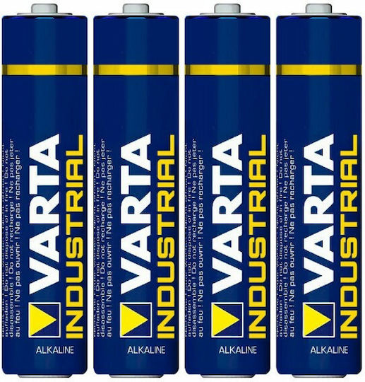 Varta Industrial Алкални Батерии AAA 1.5V 4бр