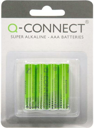 Q-Connect Alkaline Batterien AAA 1.5V 4Stück KF00488